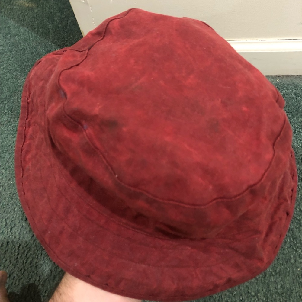 Vintage 90s Ralph Lauren waxed cotton bucket hat
